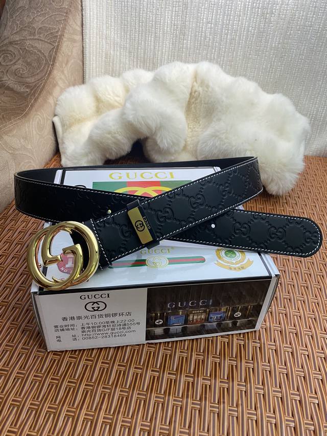 Product Name: Gucci Original Single Belt Material: 100% top-grain cowhide belt,
