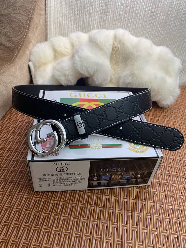 Product Name: Gucci Original Single Belt Material: 100% Top Layer Cowhide Leathe