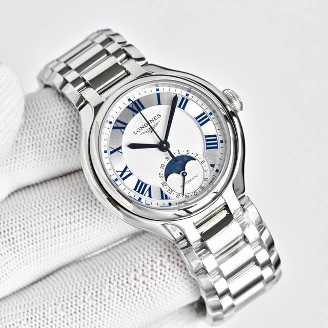 Kb Factory 浪琴 Longines 心月系列 Xl3 全新款心月星辰腕表 璀璨星辰，腕间永恒 让每个抬手都是高光时刻 晶莹美钻环绕表盘，如星辰坠入眼眸