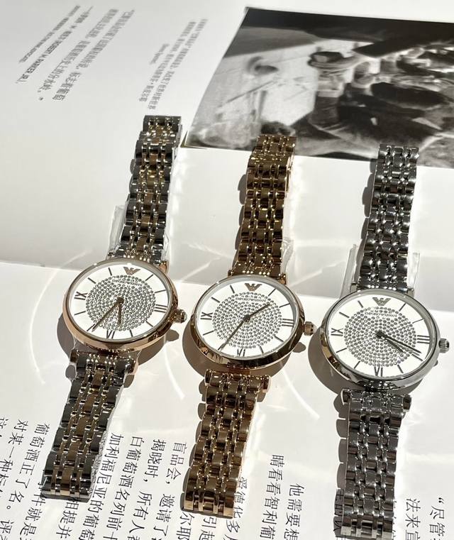 阿玛尼满天星，送女友情人节礼物 还在挑选情人节礼物的男生看过来！ 阿玛尼满天星镶钻手表 将星辰银河戴在腕间 亲爱的小伙伴们，今天我要给大家种草一款超级闪耀的腕表