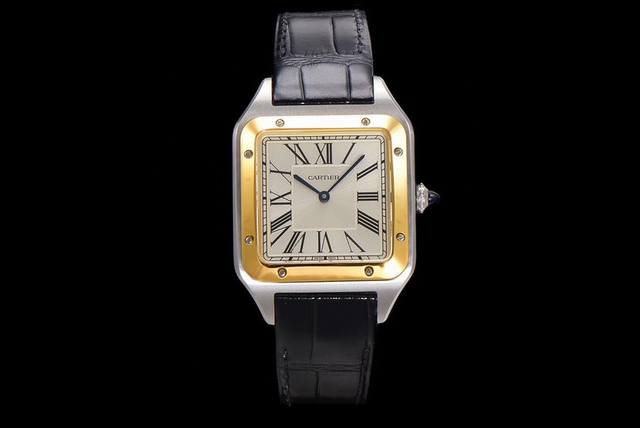 Santos-Dumont 2025 Larger Size Latest Colorway - Two-tone and full gold fully st