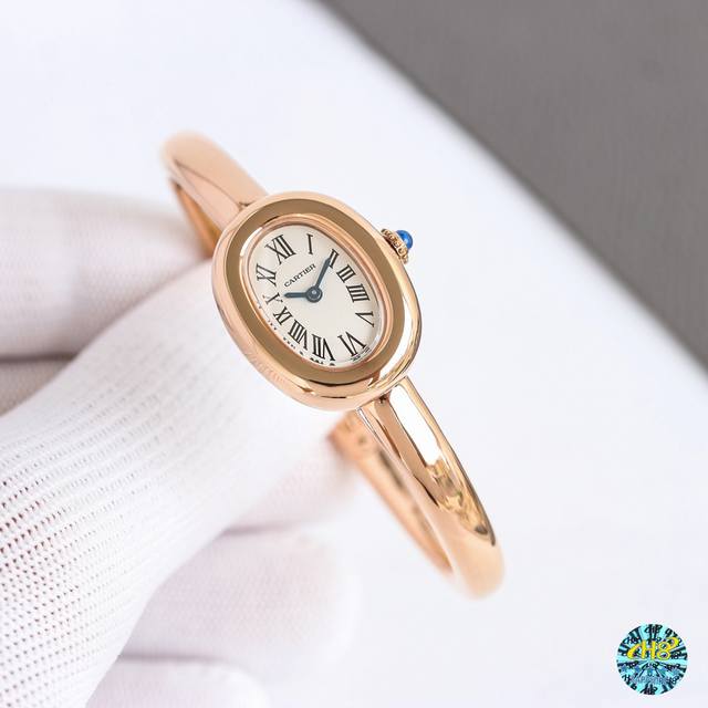 New Bathtub Bracelet Watch, 18K Gold-Plated Version! A classic from Cartier's ba