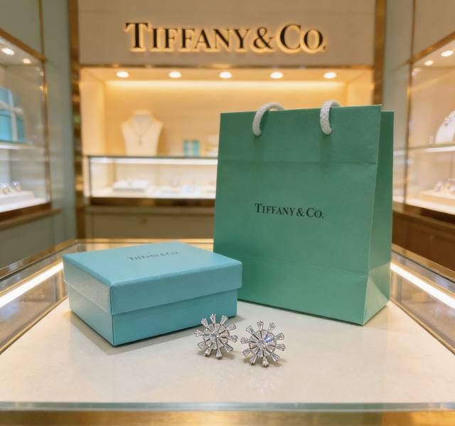 Exclusive Custom-Made Tiffany Earrings Commemorative Edition Marquise Stud Earri