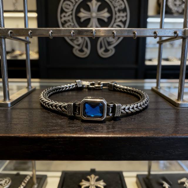 Genuine quality Chrome Hearts bracelet. The embossed design and various patterns