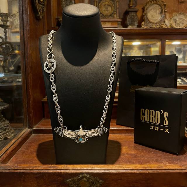 New arrival: Goro's Takahashi Goro Eagle Necklace! Top-tier version, exclusively