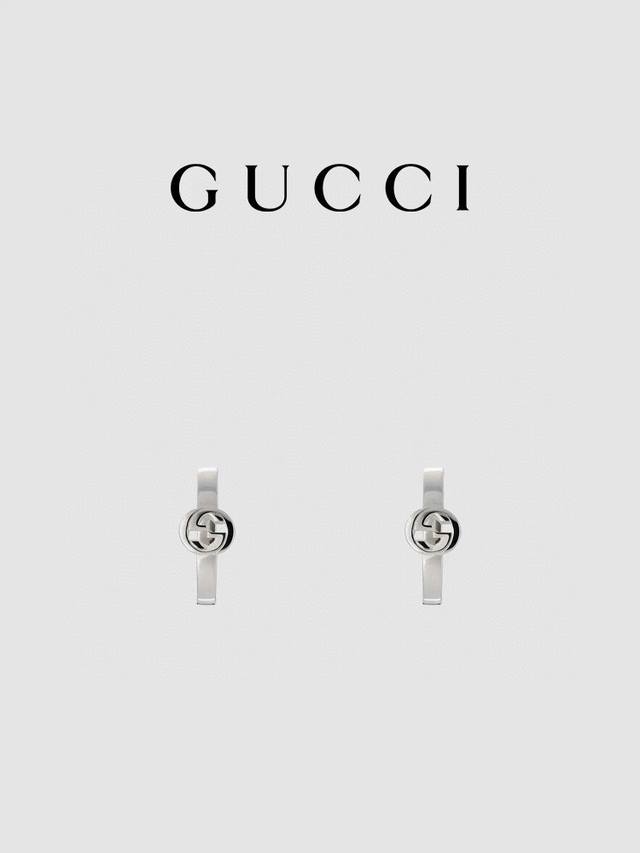 Gucci Interlocking Hoop Earrings DDD