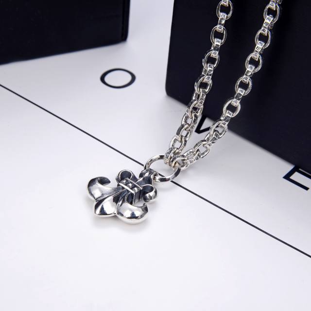 潮牌 Chrome Hearts 克罗心 字母船锚套链
