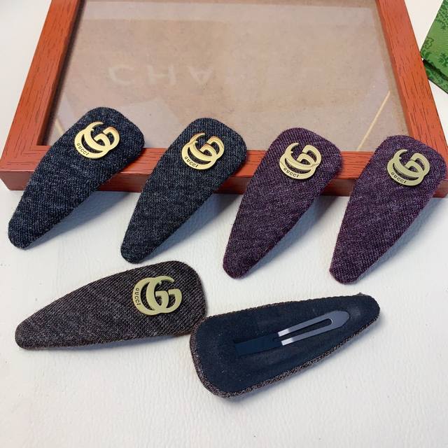 Gucci Hair Clip Gucci Hair Clip Titanium Steel Logo Clip Bb Edge Clip Everyday E