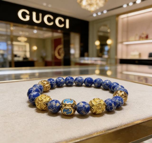 Gucci unisex bracelet, latest style, natural snakeskin stone bracelet, higher gr