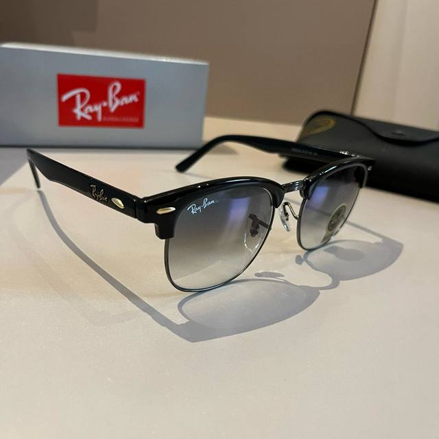 Ray-Ban trendy sunglasses for men and women, lightweight and comfortable against