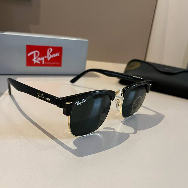 Ray-Ban trendy sunglasses for men and women, lightweight and comfortable against