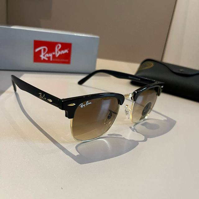 Ray-Ban trendy sunglasses for men and women, lightweight and comfortable against
