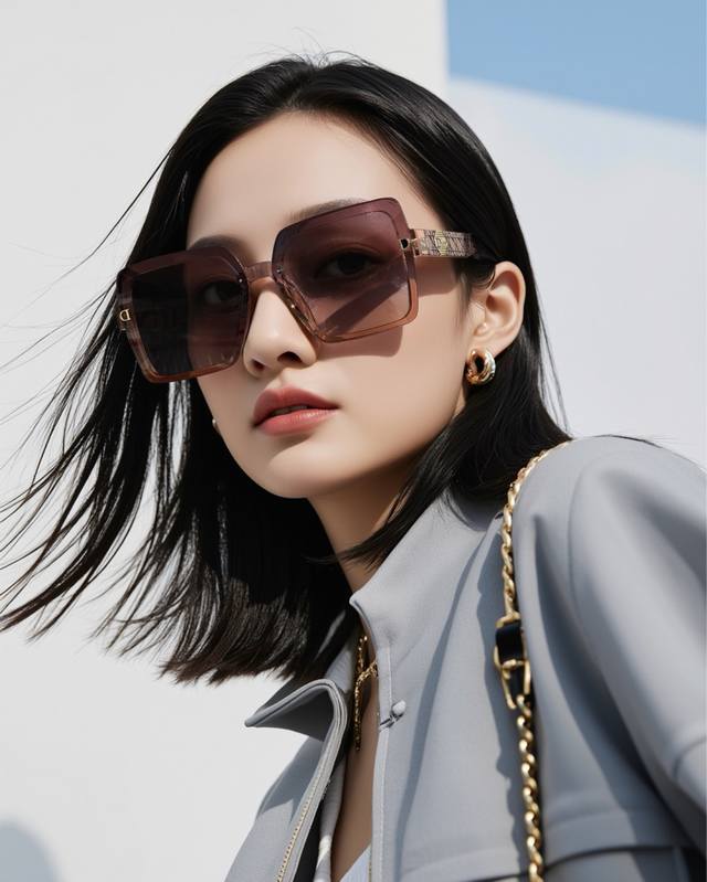 Dior - New Spring Trendy Square Frame Polarized Sunglasses, High Quality, Comfor