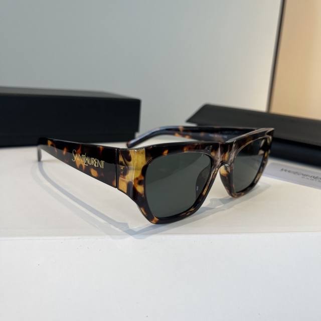 Saint Laurent (YSLNew Narrow-Frame Sunglasses Saint Laurent's new narrow- frame