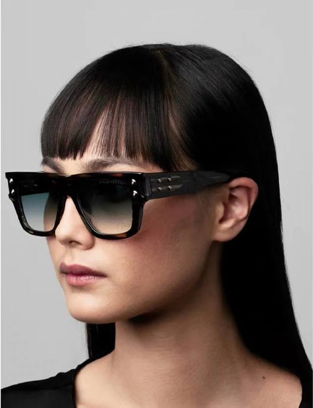 Dita 蒂塔 新款高定款 欧美高端男女方框显瘦简约太阳眼欧洲站明星开车墨镜 男女通用