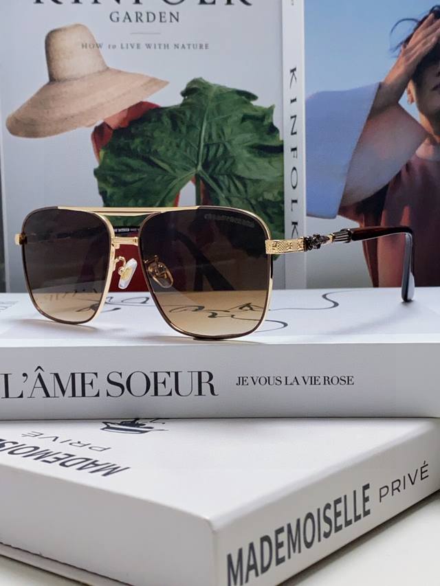 Chrome Hearts New Hong Kong Style Retro Cross-border Modern Fashion Polygon Sung