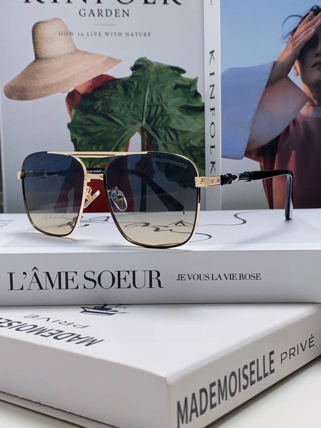 Chrome Hearts New Hong Kong Style Retro Cross-border Modern Fashion Polygon Sung