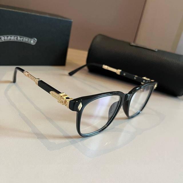 Chrome Hearts Optical Lenses, Unisex, Cranre Hearnt Bone Prone II Fashionable Ch