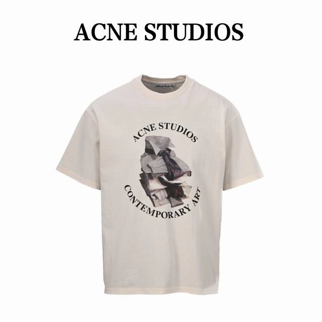 Acne Studios printed short-sleeved T-shirt, original version purchased from Hang