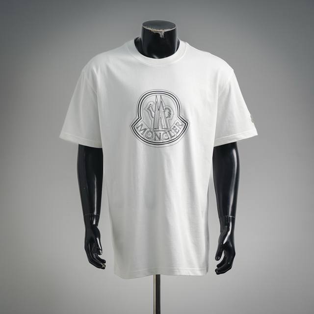Moncler 蒙口 25Ss 重叠logo印花短袖size:S-Xl