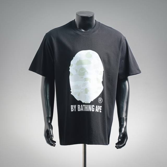 Bape 26Ss Macaron Ape Head Letter Print Short-Sleeve T-Shirt Size: M-XL Bape 26Ss Macaron Ape Head Letter Print Short-Sleeve T-Shirt Size: M-XL
