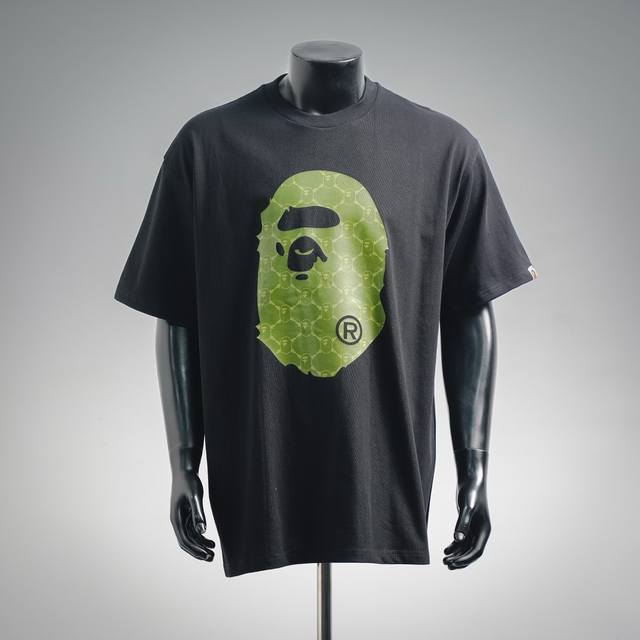 Bape Ape Head 26Ss Classic Diamond Pattern Monogram Print Short-Sleeve T-Shirt. Bape Ape Head 26Ss Classic Diamond Pattern Monogram Print Short-Sleeve T-Shirt.