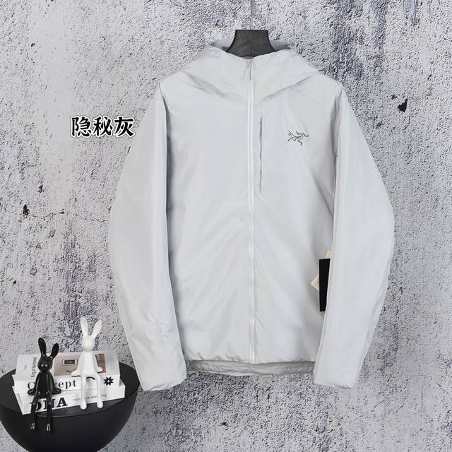 Top-tier Arc'teryx Solano Down Hoody Hooded Softshell Jacket for Men and Women.