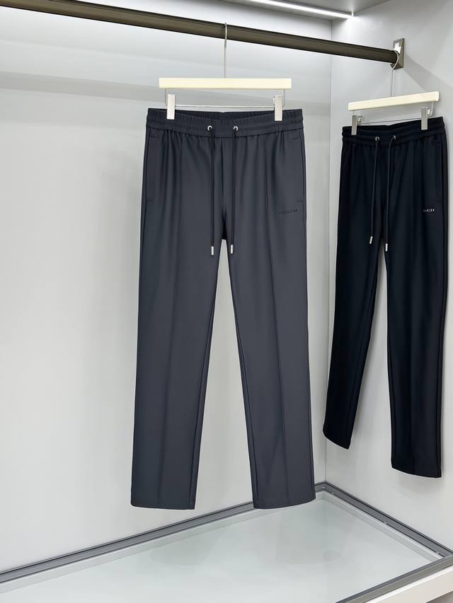 Coach 蔻驰，2026早秋新款休闲裤，原单狠货，简约舒适，独特设计，缔造简约线条感，版型不挑人，原版定制面料，舒适度极佳，版型超级赞，2色推荐，码数：M-3