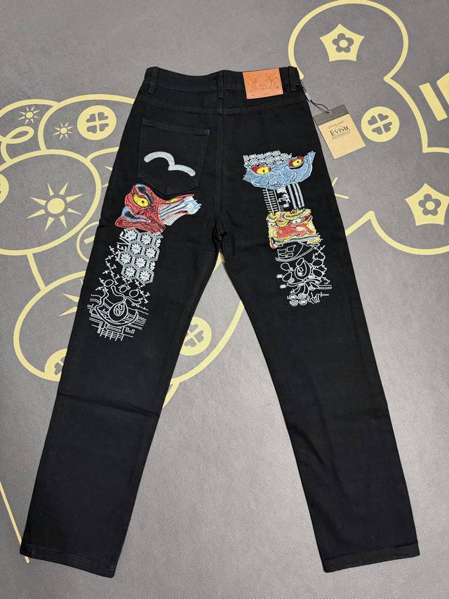 S09 Zhongshan Original Evisu Fukujin Prajna Large M Daruma Heavy Embroidery Larg S09 Zhongshan Original Evisu Fukujin Prajna Large M Daruma Heavy Embroidery Larg