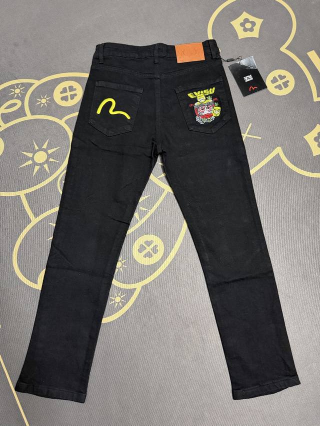 S01 Evisu God of Fortune Embroidered Jeans, Unisex, High-Elastic Denim Fabric! N S01 Evisu God of Fortune Embroidered Jeans, Unisex, High-Elastic Denim Fabric! N