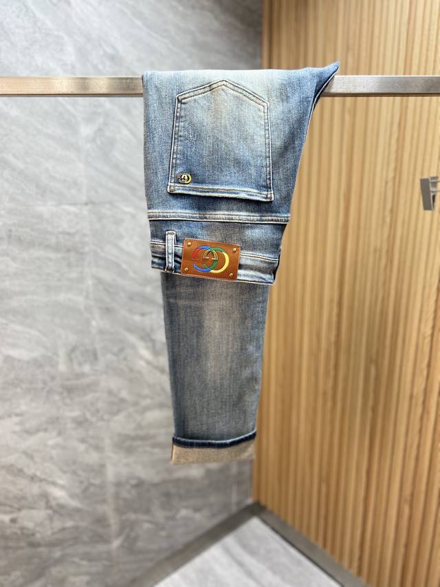 Gucci 古奇 2026春夏新品 三标齐全 牛仔裤 好货不用过多介绍 看细节 专柜码数：29-38 175 140上身32码