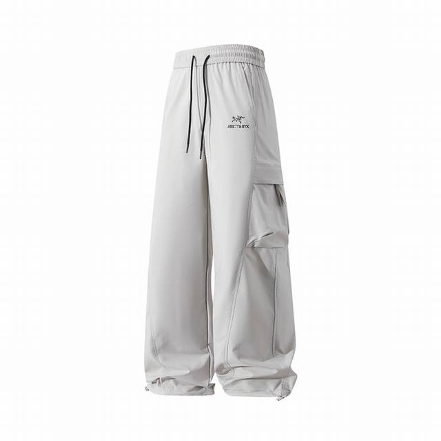 Arc'Teryx 始祖鸟2026新款男女同款阔腿伞兵裤工装系列是您的不二之选！ 防晒upf50+抗菌防泼水接触凉感原单工厂p大货剩余，特面料防泼水防晒冰感速干