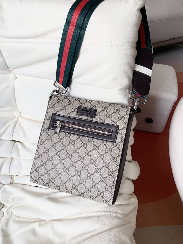 Gucci, men's shoulder crossbody bag, original quality, business style, same as i
