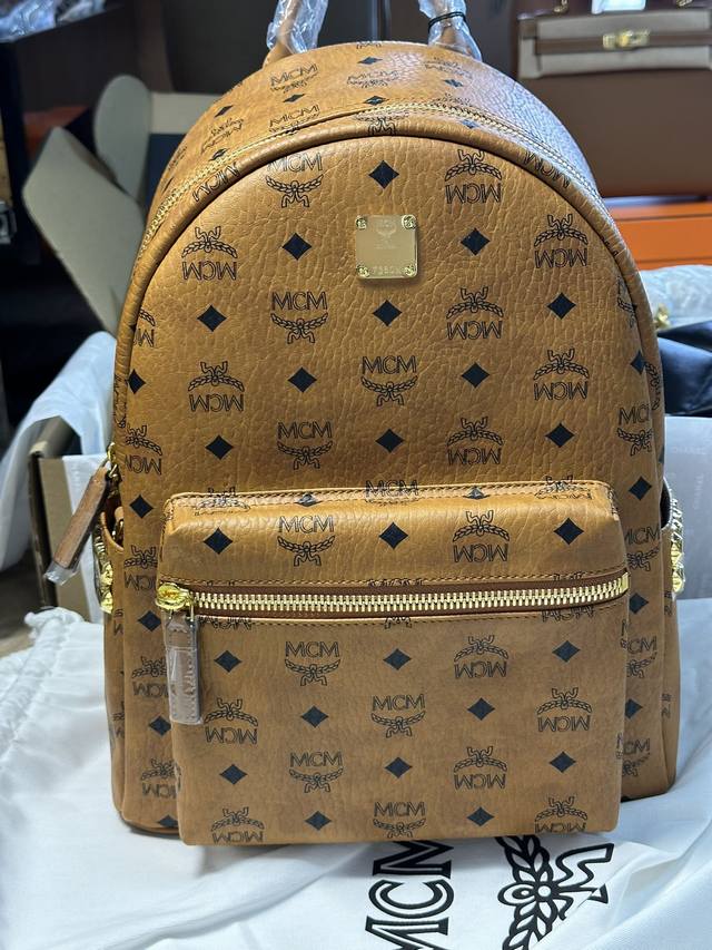 发货实拍 Mcm 双肩包 发货实拍 Mcm 双肩包