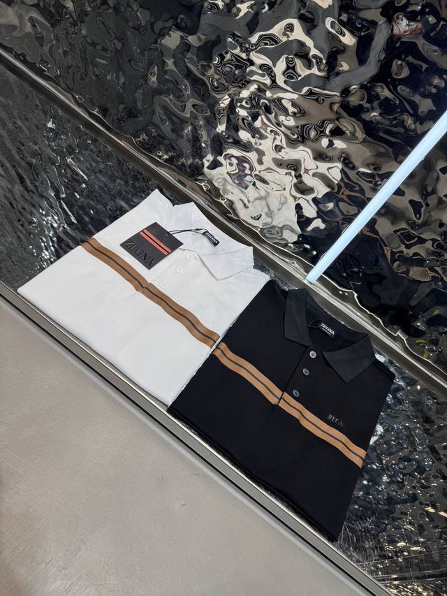 Zegna2026新款polo衫面料: 230G长绒棉大珠地码数：M-3Xl