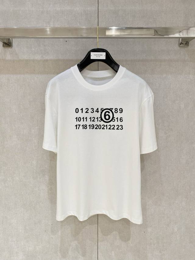 Margiela's 2025 Spring Summer New Arrival - Latest Short-Sleeve Crew Neck T-Shir