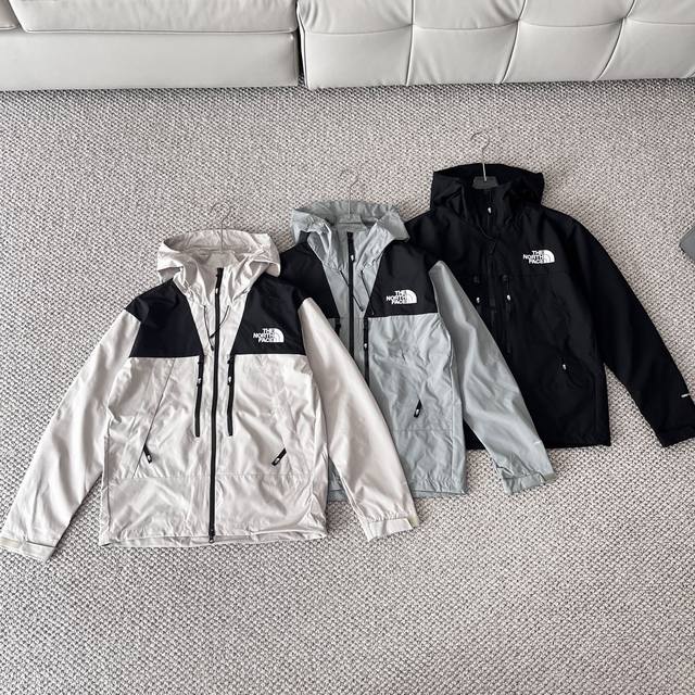 The North Face Dryvent Fabric Windproof and Rainproof Jacket, Unisex, Outdoor Wi