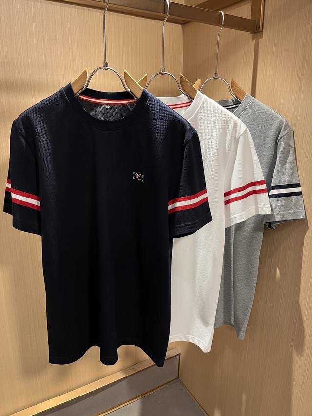 Bally 2026 Spring Summer New Men's Casual Short-Sleeve T-Shirt. A stylish casual Bally 2026 Spring Summer New Men's Casual Short-Sleeve T-Shirt. A stylish casual