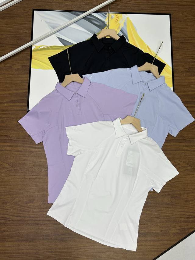 凯乐石女士polo衫四色齐发！凯乐石官方女士防晒短袖polo衫高尔夫polo衫，双重凉感黑科技，简约质感，轻松驾驭炎热夏季！立体硅胶工艺印花饱满有质感绝不是市场