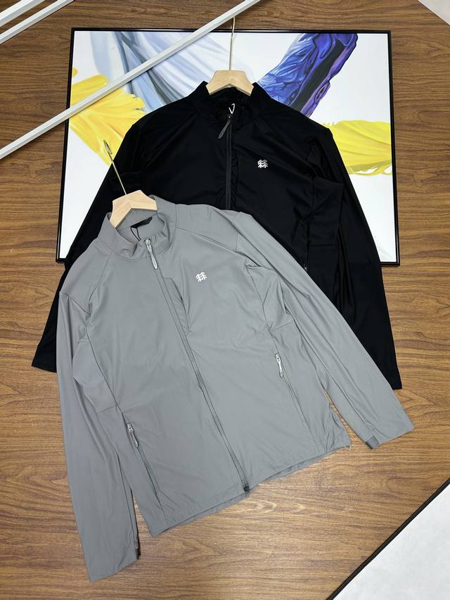 Kolon Stand Collar Men's Sun Protection Jacket Windbreaker! Unisex Kolon Stand C