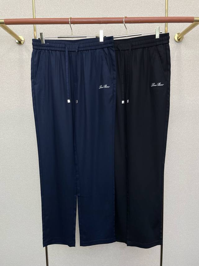 Lp-Loro piana诺悠翩雅砸锅卖铁都要上的新款新款休闲裤 高端版本！专柜定制面料 透气舒适度高，细节无可挑剔，品牌元素设计理念，体现高品质。手感细腻柔软