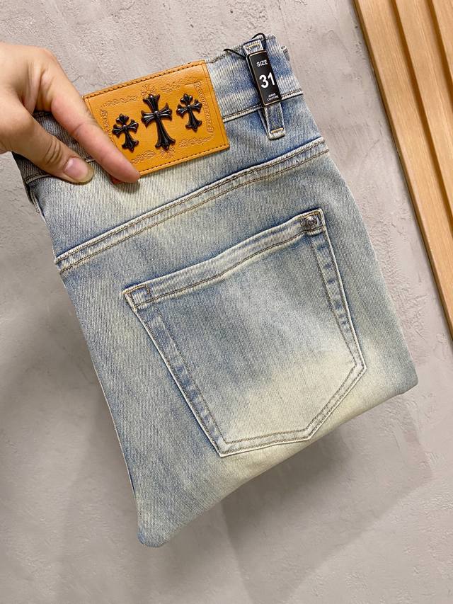 Tu Ch克罗心高端定制、区分通货。2026春夏最新款牛仔裤 柜台同步发售 原版定制 客供定制五金辅料 原单品质 进口牛仔面料 重工洗水 做工走线精细 上身绝佳