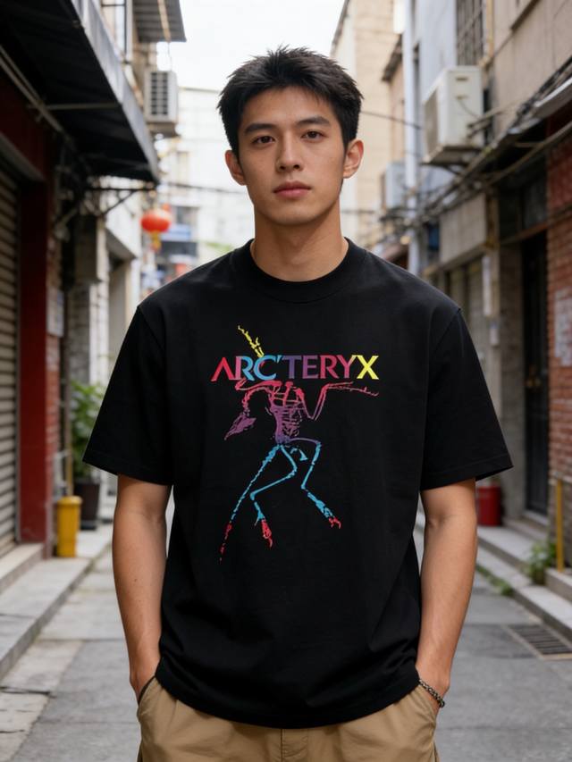 Arc 始祖鸟 2026春夏新品 三标齐全 圆领纯棉短袖t恤 专柜码数：M-Xxxl 175 140建议l