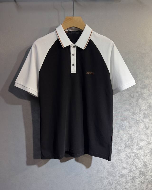 Zegna High-End Custom 2026 Early Spring Exclusive New Original Short-Sleeve T-Sh
