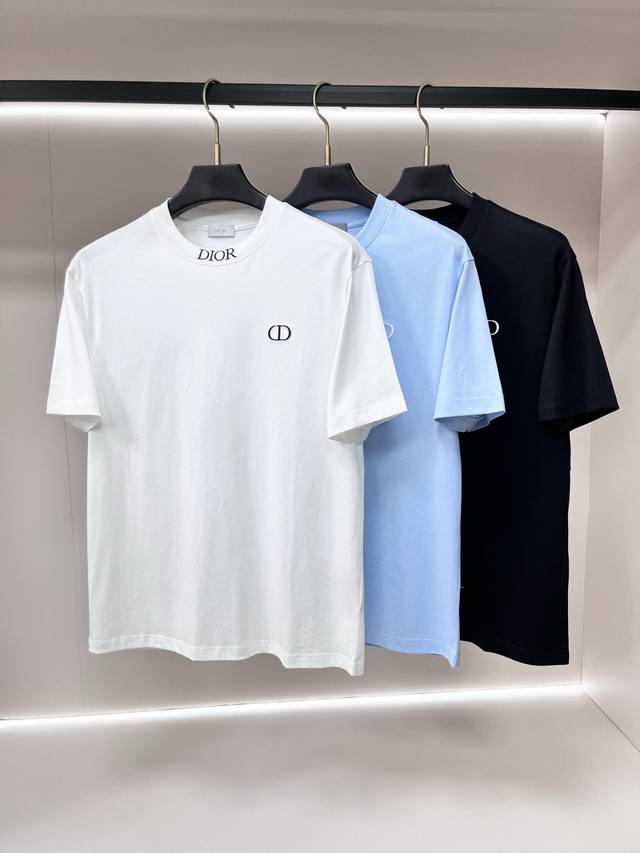Featured item: Dior 2026 Autumn Winter New Arrival - Dior Crew Neck Short-Sleeve