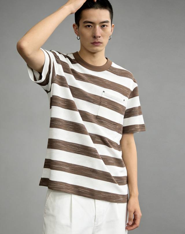 主推 克罗心 2026Ss秋季新款发布克罗心圆领短袖t恤，高端新款短袖，字母logo印花，穿上就是舒适自在又显瘦的存在，慵懒而随性，结合干净简单的色系就特别耐看