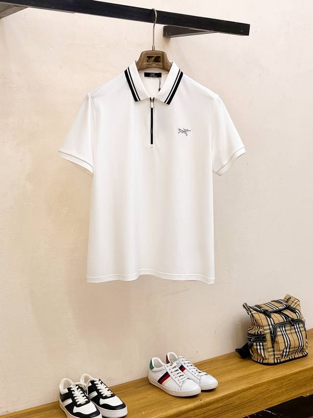 开春新品 始祖鸟 2026Ss夏季新款 Logo男士翻领polo衫！经典商务男款，高端男装的天花板级别的商务男款！简约时尚大气不失优雅，单穿内搭体面过人，品质控