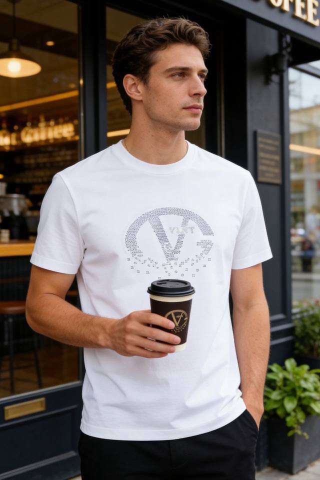 Valentino Summer 2026 New Arrival! Stylish Men's Classic Gradient Rhinestone V-L Valentino Summer 2026 New Arrival! Stylish Men's Classic Gradient Rhinestone V-L