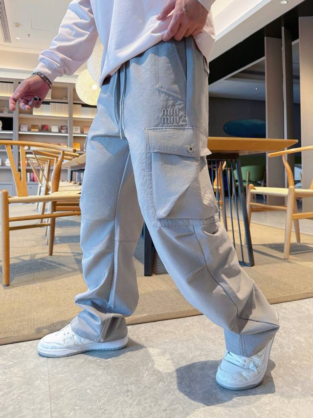 Miu Spring Summer 2026 New Arrival Casual Pants! Available simultaneously on the