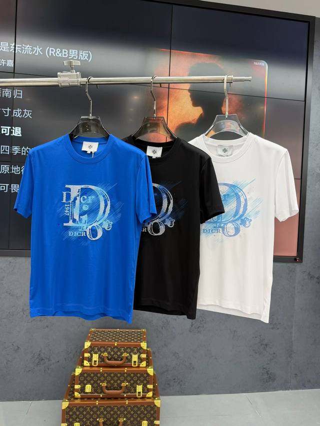 Di*R 2026 Spring Summer New Men's Short-Sleeve T-Shirt! A high-end trendy item,